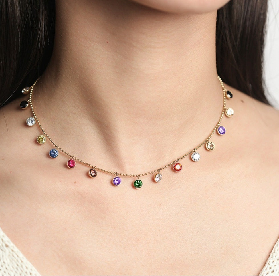 Celestia Charm Necklace